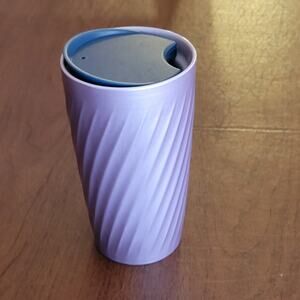Starbucks Winter Lilac Subzero Twist Ceramic Travel Tumbler 12 Oz